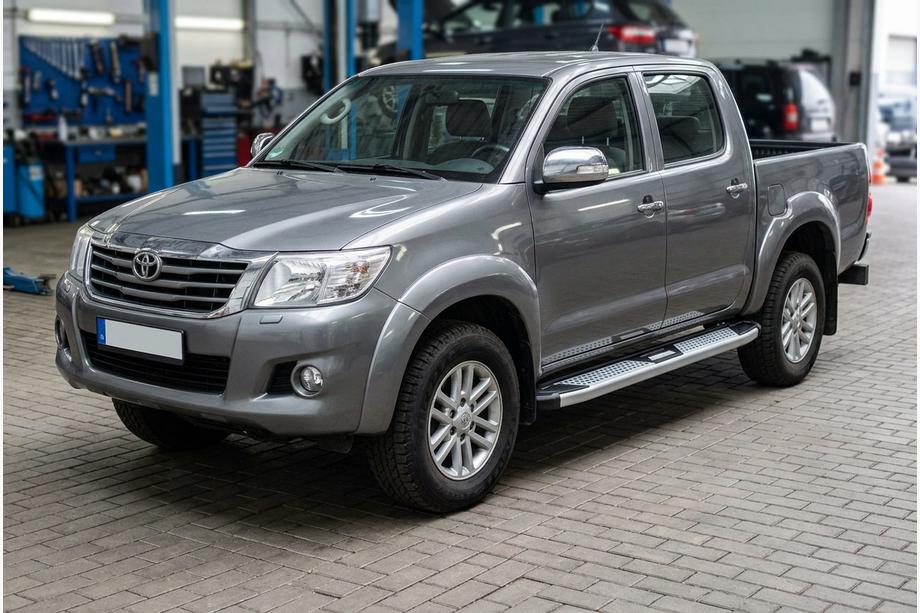 Toyota Hilux 2006–2015 Mevsim Grey sidetrin (2 stk., aluminium) Image