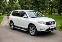 Toyota Highlander 2008–2013 Mevsim Grey sidetrin (2 stk., aluminium) foto 1