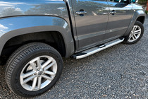Volkswagen Amarok 2010–2022 Mevsim Grey sidetrin (2 stk., aluminium) foto 1
