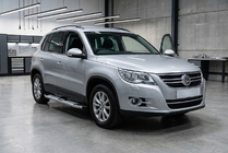 Volkswagen Tiguan 2007–2016 Mevsim Grey sidetrin (2 stk., aluminium) foto 1