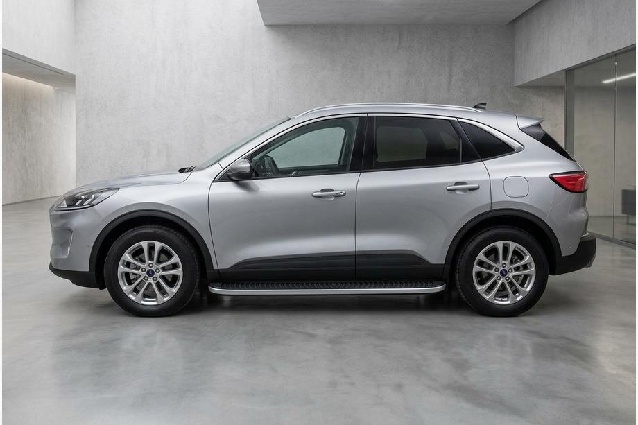 Ford Kuga/Escape 2019– Sidetrin Tayga Grey (2 stk., aluminium) Image