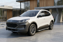 Ford Kuga/Escape 2019– BlackLine sidetrin (2 stk., aluminium) foto 1
