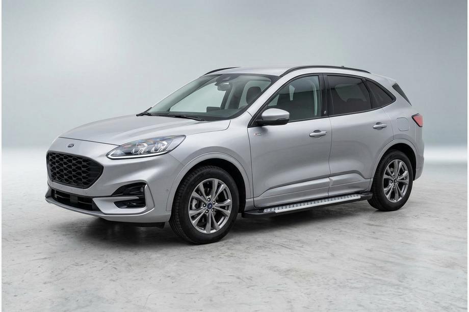 Ford Kuga/Escape 2019– Sidetrin Allmond Grey (2 stk., aluminium) Image