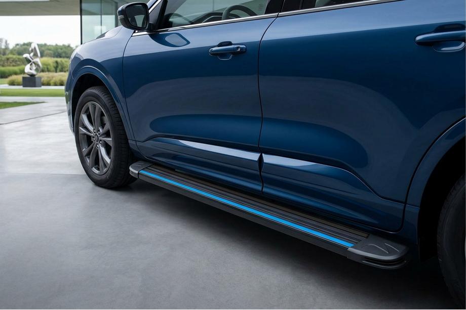 Ford Kuga/Escape 2019– Maya Blue sidetrin (2 stk., aluminium) Image