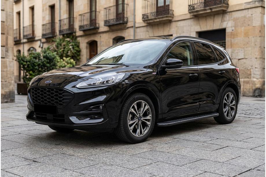Ford Kuga/Escape 2019– Sidetrin Bosphore Black (2 stk., aluminium) Image