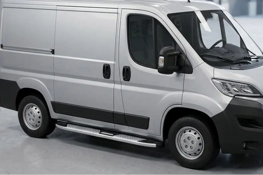 Peugeot Boxer 2006–2025 Mevsim Grey sidetrin (2 stk., aluminium) Image