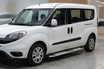 Opel Combo 2012–2018 Mevsim Grey sidetrin (2 stk., aluminium) Kun til standard akselafstand foto 1