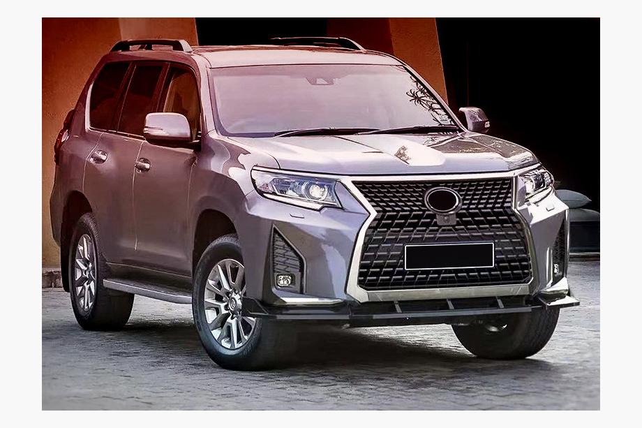 Toyota Land Cruiser Prado 150 2009–2023 Forreste kofanger GX-design V2 (2017-) Image