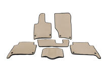 Audi Q7 2005–2015 EVA-bilmåtter (beige) 2 rækker (5 måtter) foto 1