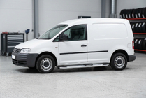Volkswagen Caddy 2004–2010 Mevsim Grey sidetrin (2 stk., aluminium) Standard base foto 1