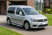 Volkswagen Caddy 2015–2020 Mevsim Grey sidetrin (2 stk., aluminium) Maxi hjulbase foto 1