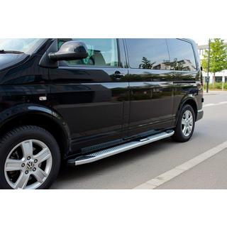 Mevsim Grey sidetrin (2 stk., aluminium) Volkswagen T5 2010–2015 foto 1