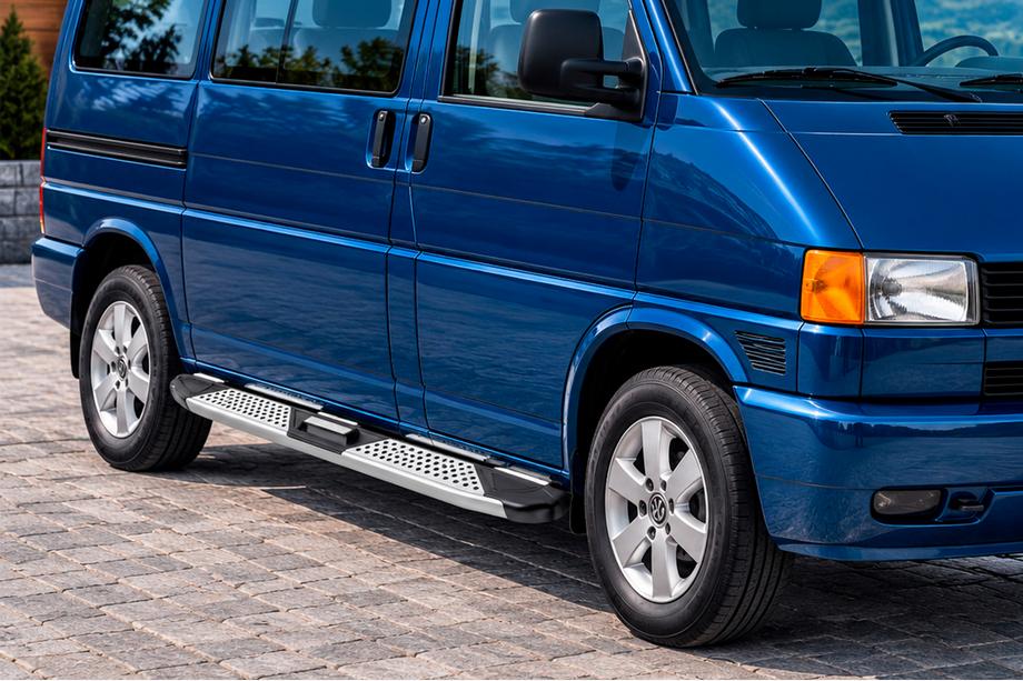Volkswagen T4 Caravelle/Multivan 1990–2003 Mevsim Grey sidetrin (2 stk., aluminium) Image