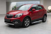 Opel Mokka 2012–2021 Mevsim Grey sidetrin (2 stk., aluminium) foto 1