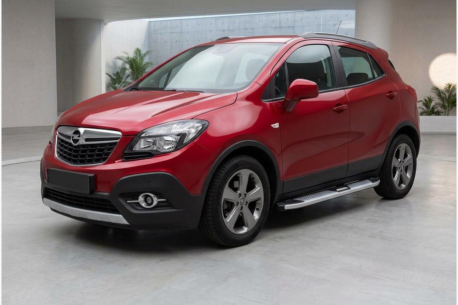 Opel Mokka 2012–2021 Mevsim Grey sidetrin (2 stk., aluminium) Image