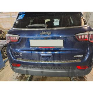 Bagkofangerbeskytter Carmos (rustfrit stål) Jeep Compass 2016– foto 3