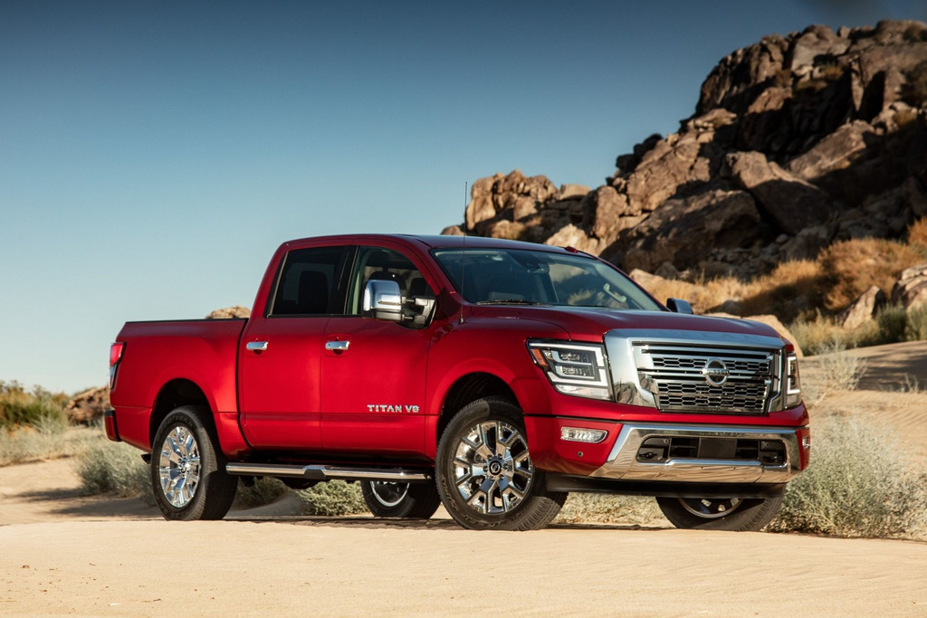 Test af den opdaterede Nissan Titan-pickup