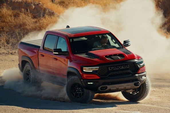 Test af den 712-hestes pickup Ram 1500 TRX