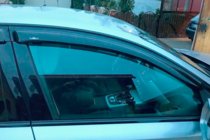 Audi A6 C7 2011–2017 Vindafvisere til vinduer Sedan (4 stk., HIC) foto 3