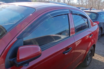 Chevrolet Aveo T200 2002–2008 Vindafvisere SD (4 stk., HIC) foto 1
