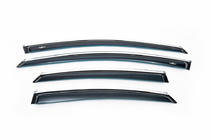 Ford Mondeo 2008–2014 Vindafvisere med kromliste SD (4 stk., HIC) foto 2