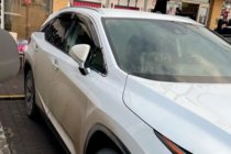 Lexus RX 2016–2022 Vindafvisere med kromliste LONG (4 stk., HIC) foto 1
