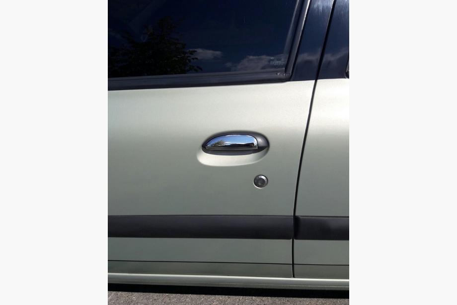 Renault Symbol 1999–2008 Dørgrebsdæksler i rustfrit stål Image