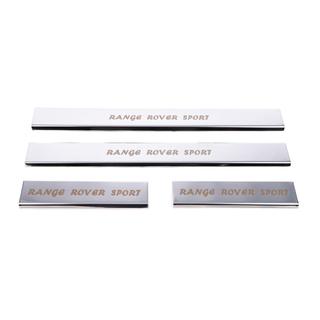 Krom dørtrinslister (4 stk., Carmos) Range Rover Sport 2005–2013 foto 2