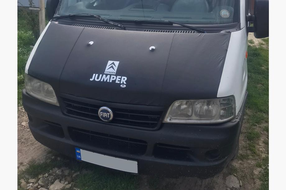 Peugeot Boxer 1994–2006 Motorhjelmscover (Jumper-tekst) Image