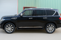 Nissan Armada 2016–2024 Dørlister (4 stk., krom) foto 3