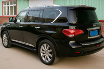 Nissan Armada 2016–2024 Dørlister (4 stk., krom) foto 1