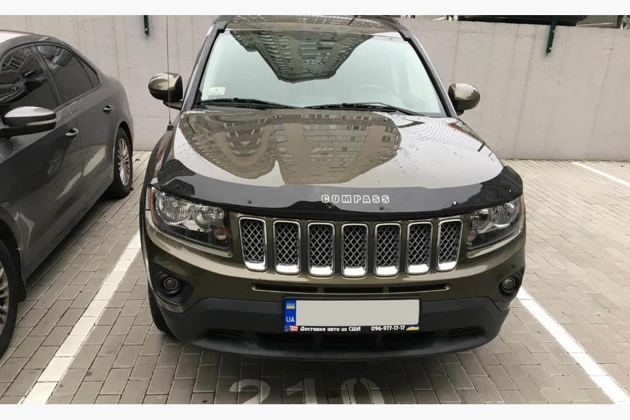 Jeep Compass 2006–2016 Motorhjelmsdeflektor 2010-2016 (VIP) Image