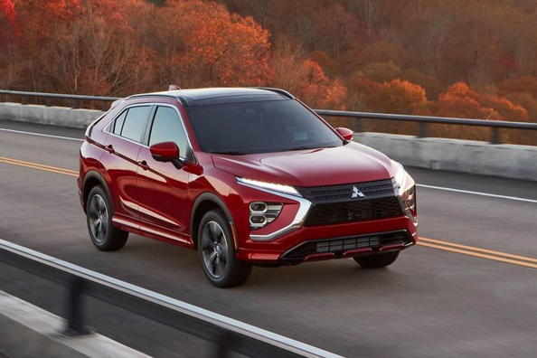Test af den opdaterede Mitsubishi Eclipse Cross-crossover