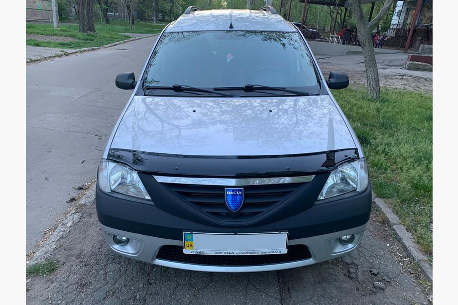 Dacia Logan I 2005–2008 Stenslagsbeskytter til motorhjelm (EuroCap) Image
