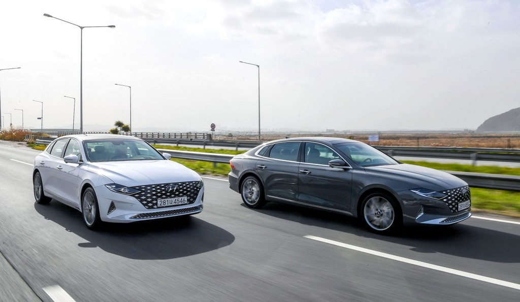 Opdateret Hyundai Grandeur-sedan i sjette generation