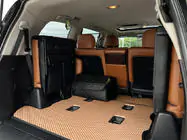 Toyota Land Cruiser 200 2007–2021 Bagagerumsmåtte 2 stk (EVA, 7 sæder, teglfarvet) foto 1