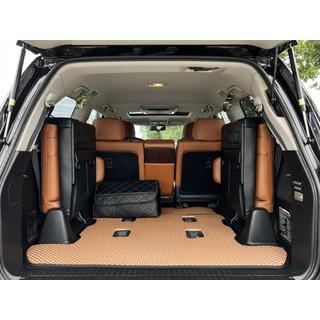 Bagagerumsmåtte 2 stk (EVA, 7 sæder, teglfarvet) Toyota Land Cruiser 200 2007–2021 foto 3