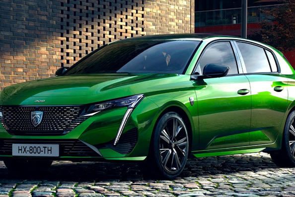 Test af den nye generation Peugeot 308 femdørs hatchback