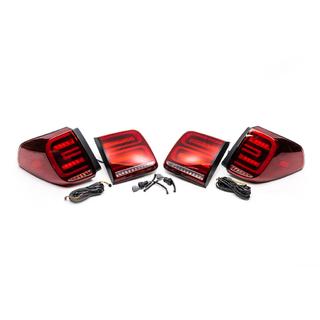 LED-baglygter (RED-Sequential) Nissan Patrol Y62 2010–2024 foto 3