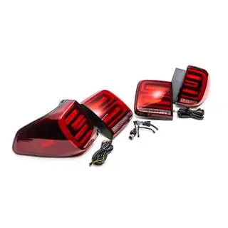 LED-baglygter (RED-Sequential) foto 4