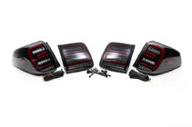 Nissan Patrol Y62 2010–2024 Baglygter LED 2010-2021 (Sort-Sequential) foto 6