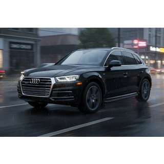 Sidetrin Tayga Black (2 stk., aluminium) Audi Q5 2017–2025 foto 1