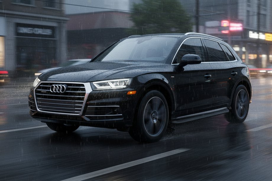 Audi Q5 2017–2025 Sidetrin Tayga Black (2 stk., aluminium) Image