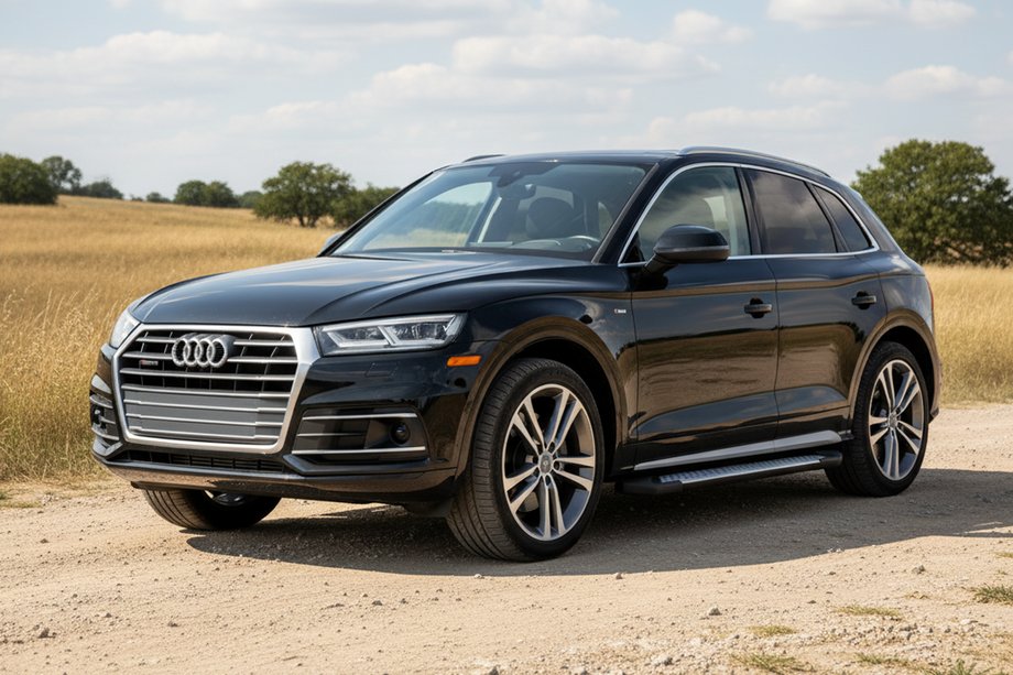 Audi Q5 2017–2025 Sidetrin Allmond Grey (2 stk., aluminium) Image