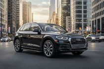 Audi Q5 2017–2025 Allmond Black sidetrin (2 stk., aluminium) foto 1