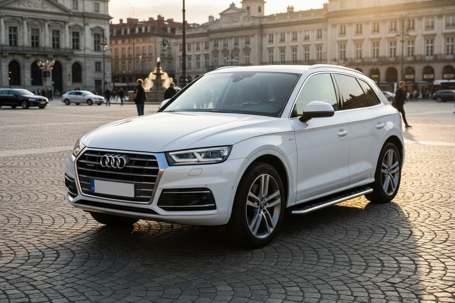 Audi Q5 2017–2025 Maydos V1 sidetrin (2 stk., aluminium) Image