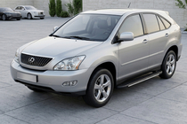Lexus RX 2003–2009 Bosphorus Grey sidetrin (2 stk., aluminium) foto 1