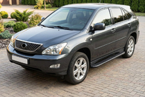 Lexus RX 2003–2009 Sidetrin Bosphorus Black (2 stk., aluminium) foto 1