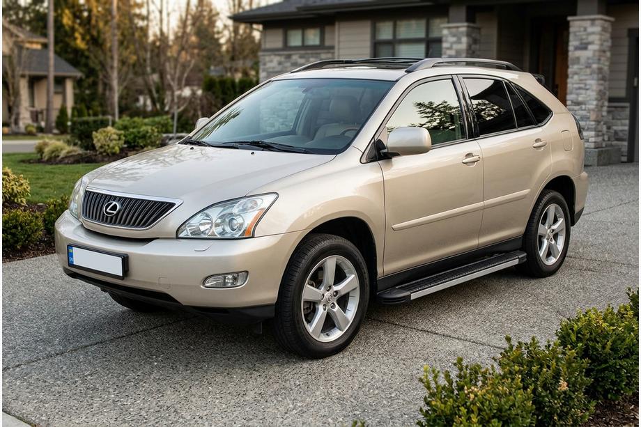 Lexus RX 2003–2009 Sidetrin Maya V1 (2 stk., aluminium) Image