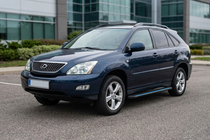 Lexus RX 2003–2009 Maya Blue sidetrin (2 stk., aluminium) foto 1